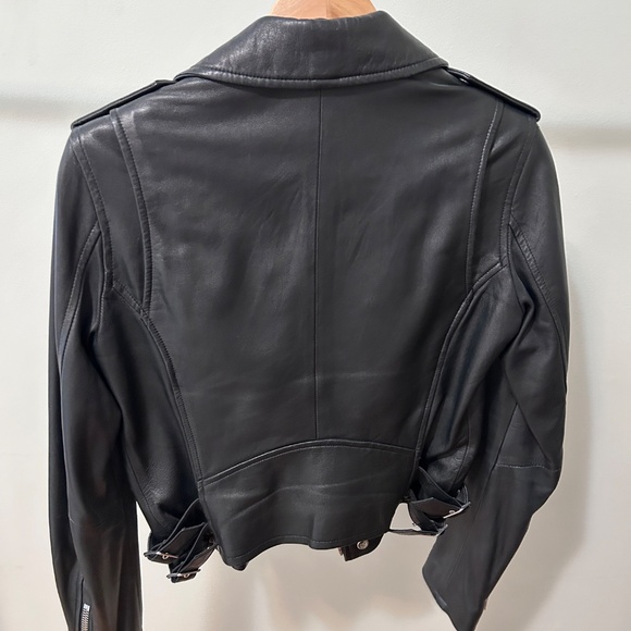 Leather Biker Jacket - Picture 2 of 3